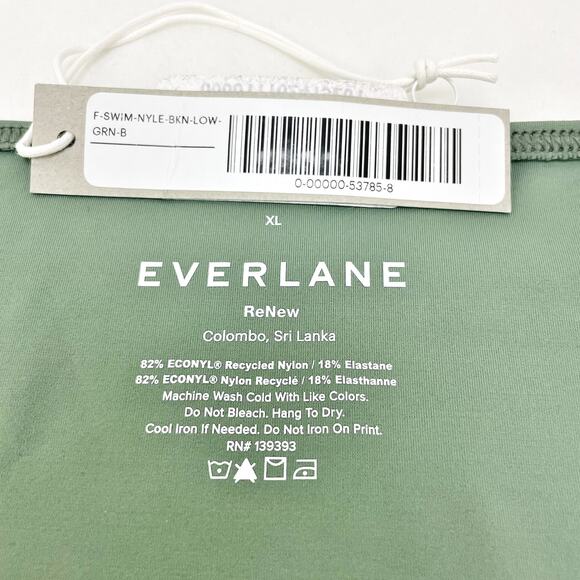 Everlane Womens The Bikini Bottom XL Swimwear Herb Green NWT - Picture 7 of 8
